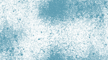 Blue stain rusty metal texture old terrazzo surface isolated overlay decorative vintage vector background.