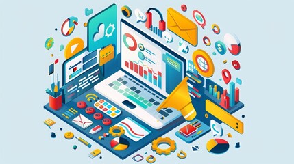 It encompasses various activities such as market research, advertising, branding and customer relationship management 