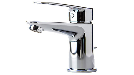 Modern Chrome Faucet with Single Lever