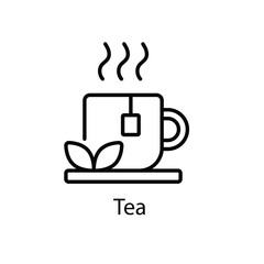 Tea vector icon 