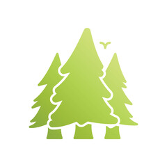 Forest vector icon