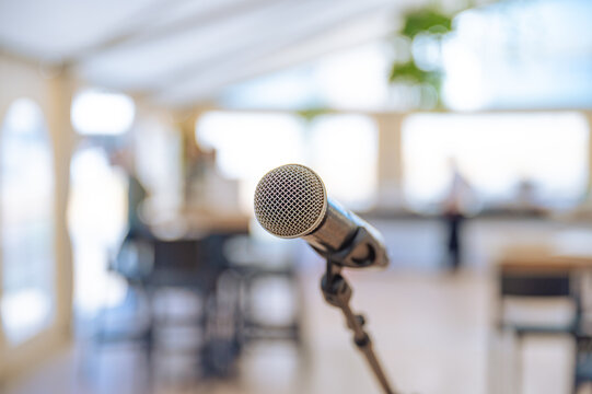 Photographie de microphone pour des &eacute;v&eacute;nement, musique, etc.