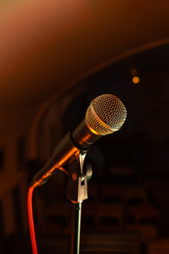 Photographie de microphone pour des &eacute;v&eacute;nement, musique, etc.