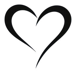 PNG Heart symbol white logo.