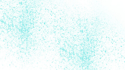 Cyan stain rusty metal texture old terrazzo surface isolated overlay decorative vintage vector background.