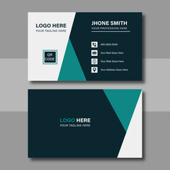 Modern professional business card template