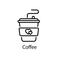 Coffee vector icon 