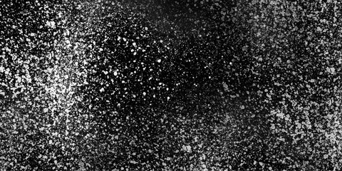 Black and white stain rusty metal texture old terrazzo surface isolated overlay decorative vintage vector background.