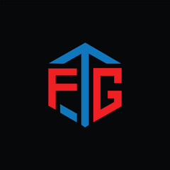 FTG Logo Letter Monogram Design