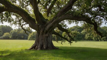 Fototapeta premium tree in the park