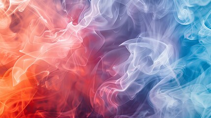 Obraz premium abstract smoke, light, wave, motion, design background