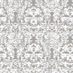 Abstract traditional folk antique graphic fabric line.Tribal embroidery stitch ikat repeat pattern. Ethnic Ikat tropical seamless pattern pastel tone.