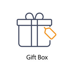 Gift Box vector icon