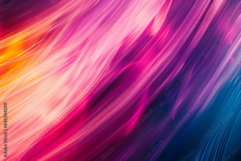 Poster a pair of abstract lines are distributed across half of the screen, creating a modern and dynamic vi