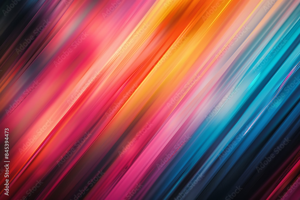 Poster a pair of abstract lines are distributed across half of the screen, creating a modern and dynamic vi