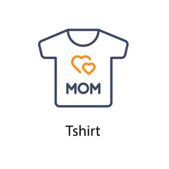 Tshirt vector icon 