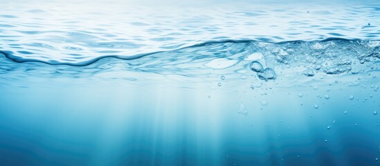 Obraz premium Water. Creative banner. Copyspace image