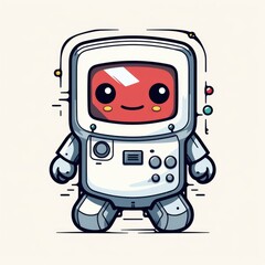 Fototapeta premium Cartoon character