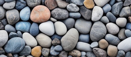 the texture of the stone sea stone background. Creative banner. Copyspace image