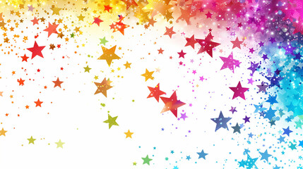 Fototapeta premium background with colorful splashes