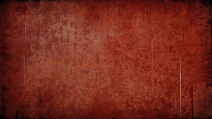 Vermilion Aged Wall Appearance