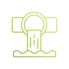 Sewer vector icon