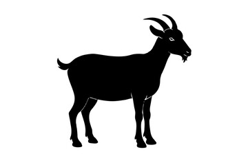 goat Silhouette vector illustration