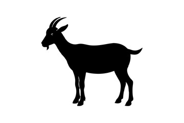 goat Silhouette vector illustration