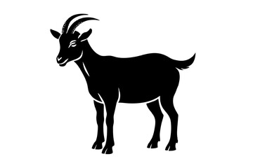 goat Silhouette vector illustration
