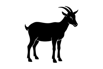 goat Silhouette vector illustration