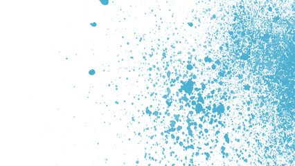 Blue stain rusty metal texture old terrazzo surface isolated overlay decorative vintage vector background.