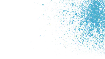 Blue stain rusty metal texture old terrazzo surface isolated overlay decorative vintage vector background.