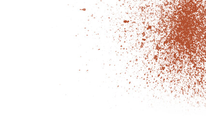 Stain rusty metal texture old terrazzo surface isolated overlay decorative vintage vector background.