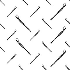 Naklejka premium Cant Hook Icon Seamless Pattern Y_2405002