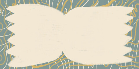 Abstract butterfly with decorative background pattern