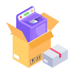 Isometric Icons of Resettlement
