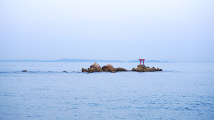 大分県杵築市の奈多海岸