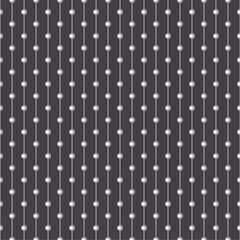 Seamless glamour print pattern with beads jewelry art decor wallpaper for textile, package, paper	