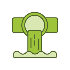Sewer vector icon