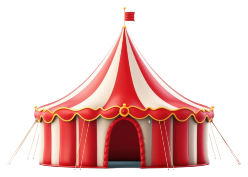 PNG Tent recreation circus architecture.