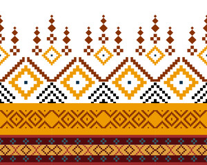 embroidery abstract Traditional geometric ethnic fabric pattern ornate elements with ethnic patterns design for textiles, rugs, clothing, sarong, scarf, batik, wrap, embroidery, print, curtain, carpet