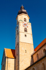 Monastery on a sunny summer day at Windberg, Straubing-Bogen, Bavarian Forest, Bavaria, Germany