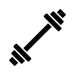 Dumbbell set icon. Weight training, fitness equipment, gym accessory, strength training, workout gear, muscle building, exercise tool, lifting weights.