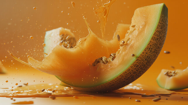 Welttag der Melone am 11. August isoliert Generative AI