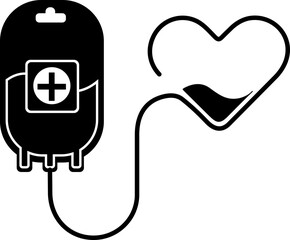 Blood Day Silhouette Style Illustration