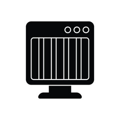 Heater vector icon