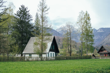 House in a the mountains 