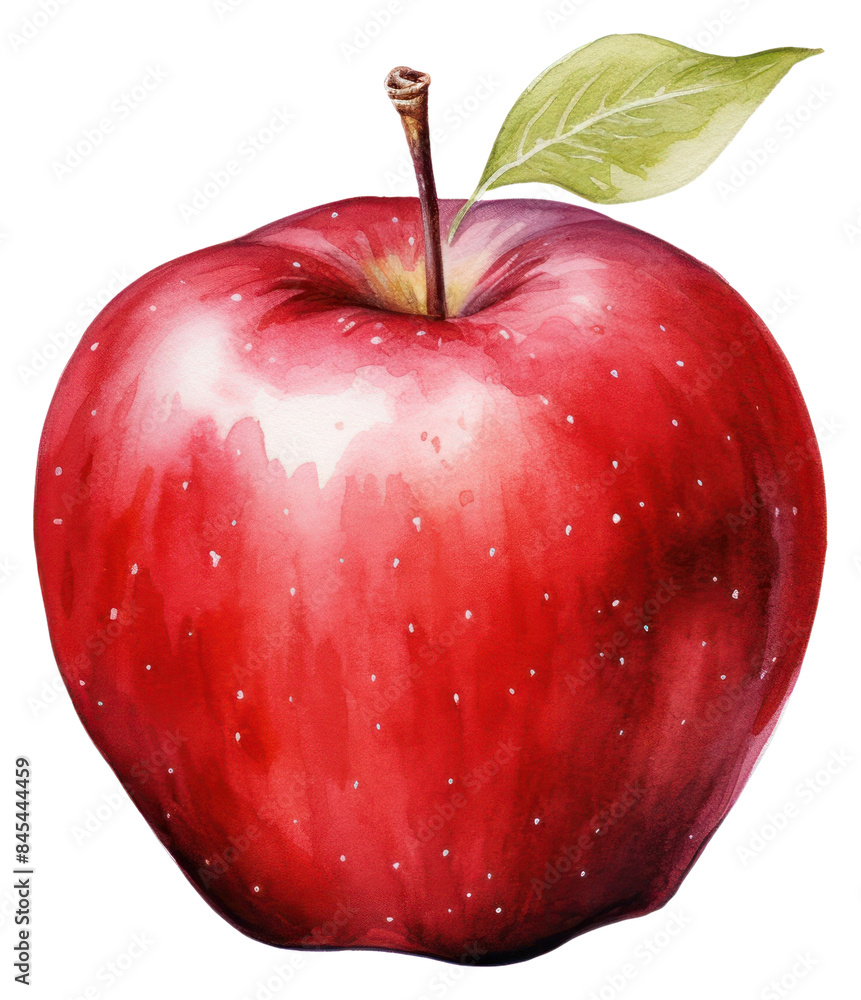 Poster PNG Apple fruit plant food.