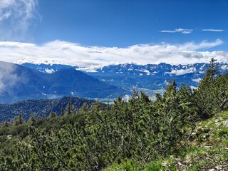 landscape with sky and clouds