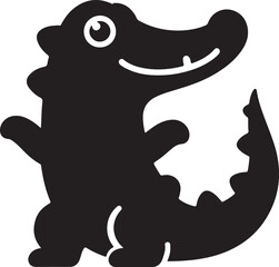 A cute crocodiles